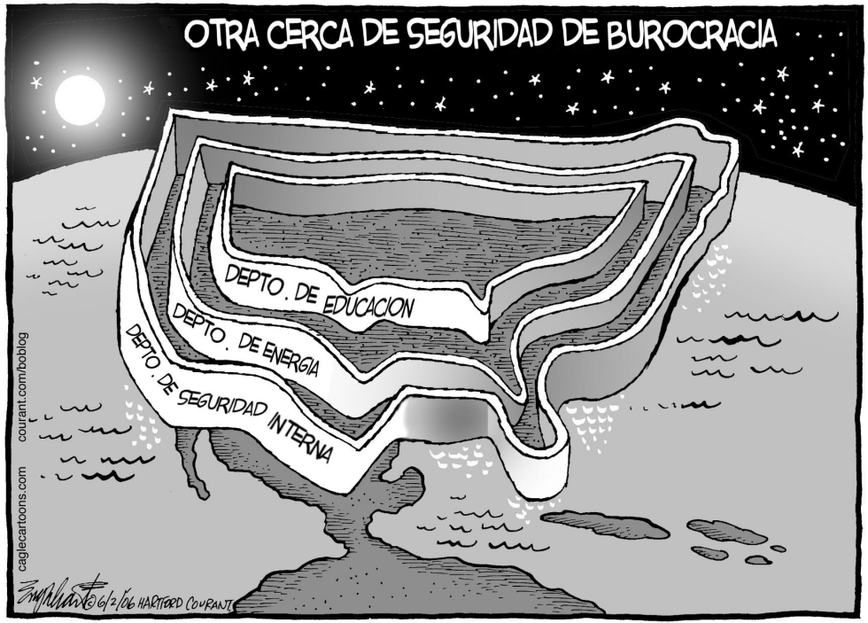  LAS BUROCRACIAS DEBEN MORIR by Bob Englehart