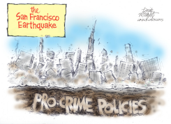 SAN FRANCISCO CRIME EARTHQUAKE by Dick Wright