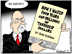 DURHAM REPORT by Bob Englehart