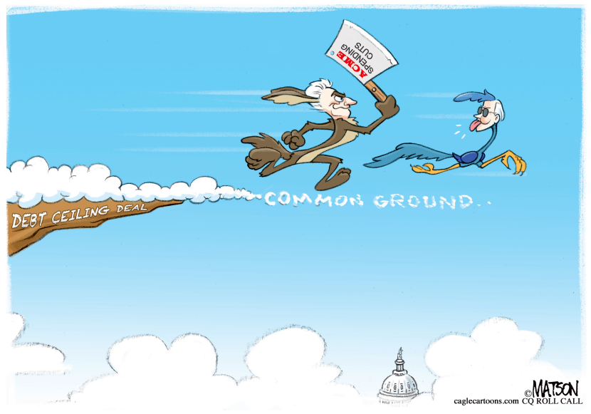 Wile E McCarthy Chases Debt Ceiling Deal