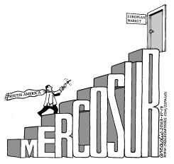 MERCOSUR / B&W by Arcadio Esquivel