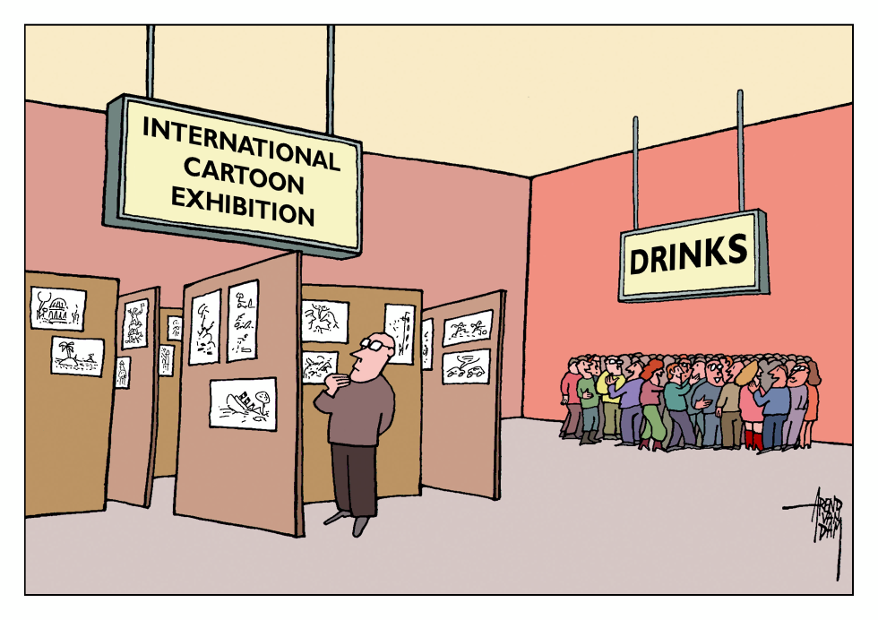 cartoon exhibition