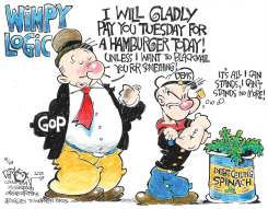 WIMPY LOGIC by John Darkow