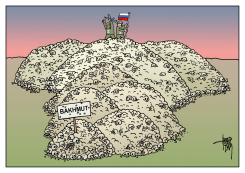BAKHMUT AND RUSSIANS by Arend van Dam