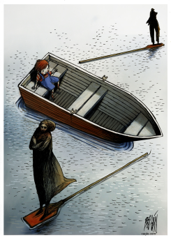 INNOCENTS ADRIFTING by Angel Boligan