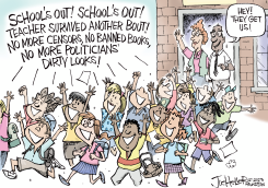 SCHOOL'S OUT by Joe Heller