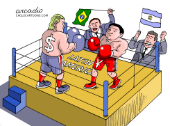 THE FIGHT FOR LATIN AMERICA by Arcadio Esquivel
