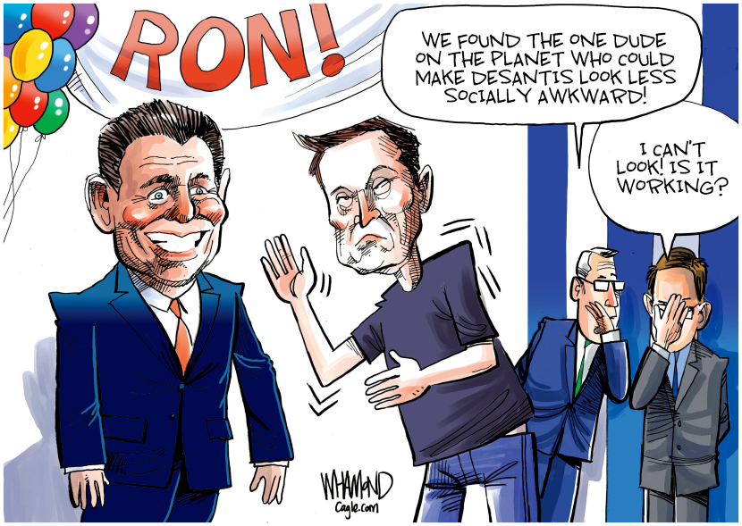 Musk launches DeSantis' presidential bid