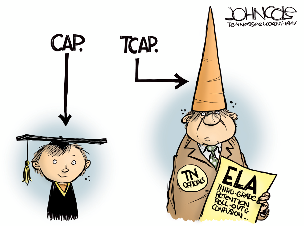 TENNESSEE TCAP score confusion