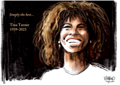 MUSIC LEGEND TINA TURNER DIES AT 83 by Dave Whamond