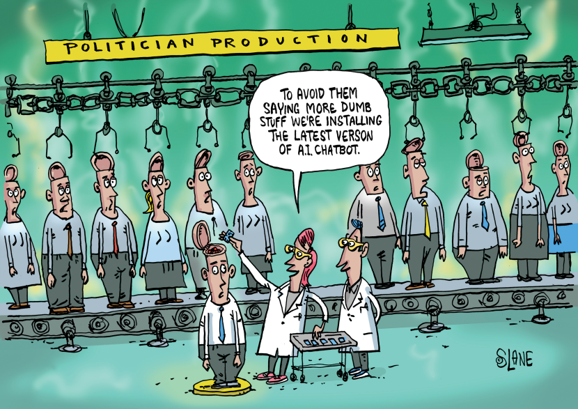 Politician Brain Replacement With AI Chatbot