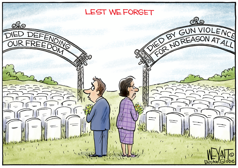 Lest We Forget: Honoring War Heroes and Gun Violence Victims on Memorial Day