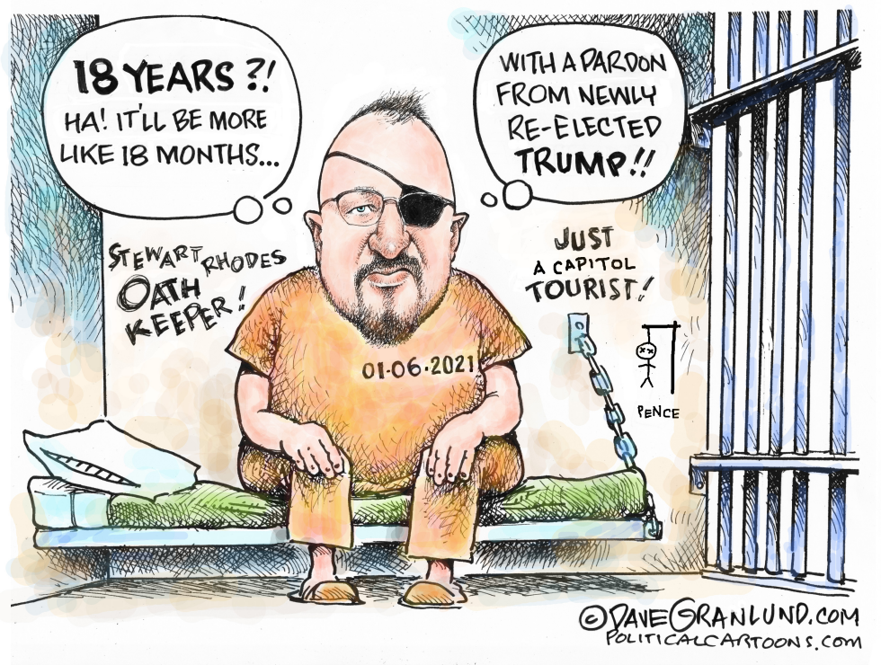 Oath Keeper 18 years prison