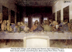 CANADA LAST SUPPER  by Cam Cardow