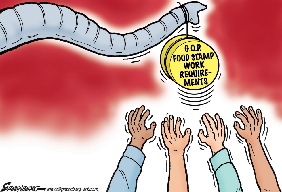GOP Yo-Yos Food Stamp Work Requirements in Debt Ceiling Talks