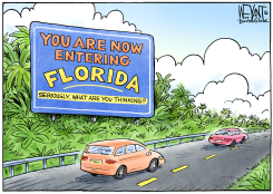 STATE OF DESANTIS by Christopher Weyant