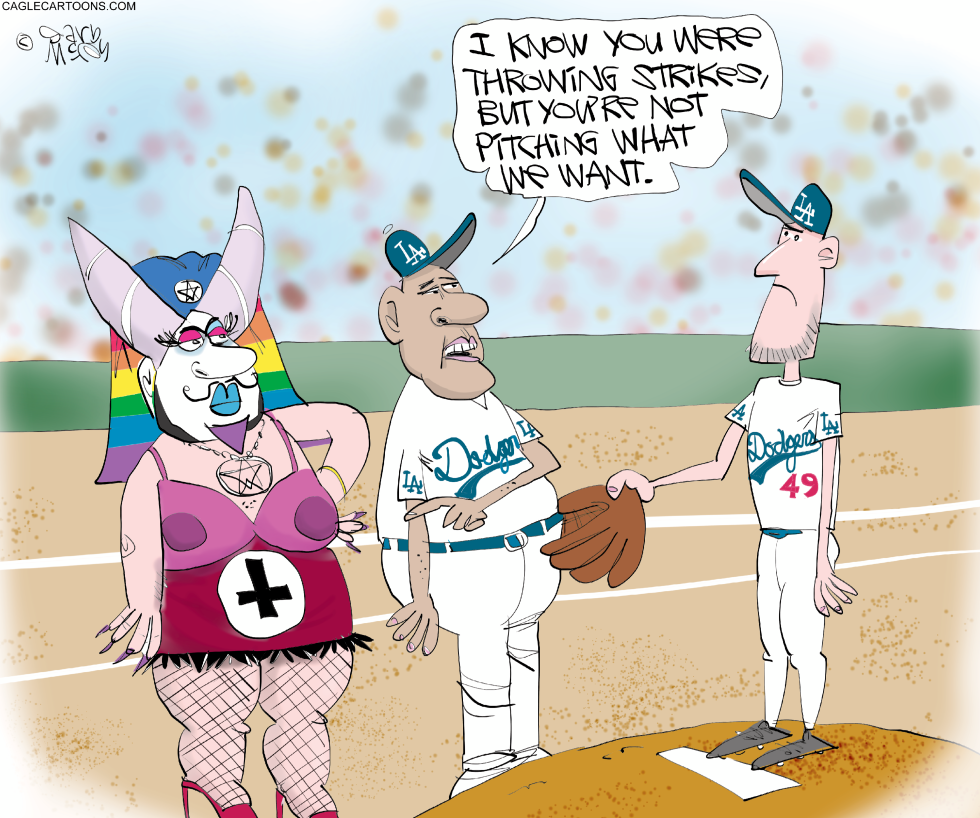 Dodgers Mock Christians