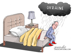 THE NIGHTMARE OF PUTIN by Arcadio Esquivel