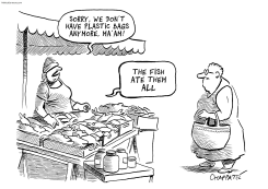SAVE OUR OCEANS by Patrick Chappatte