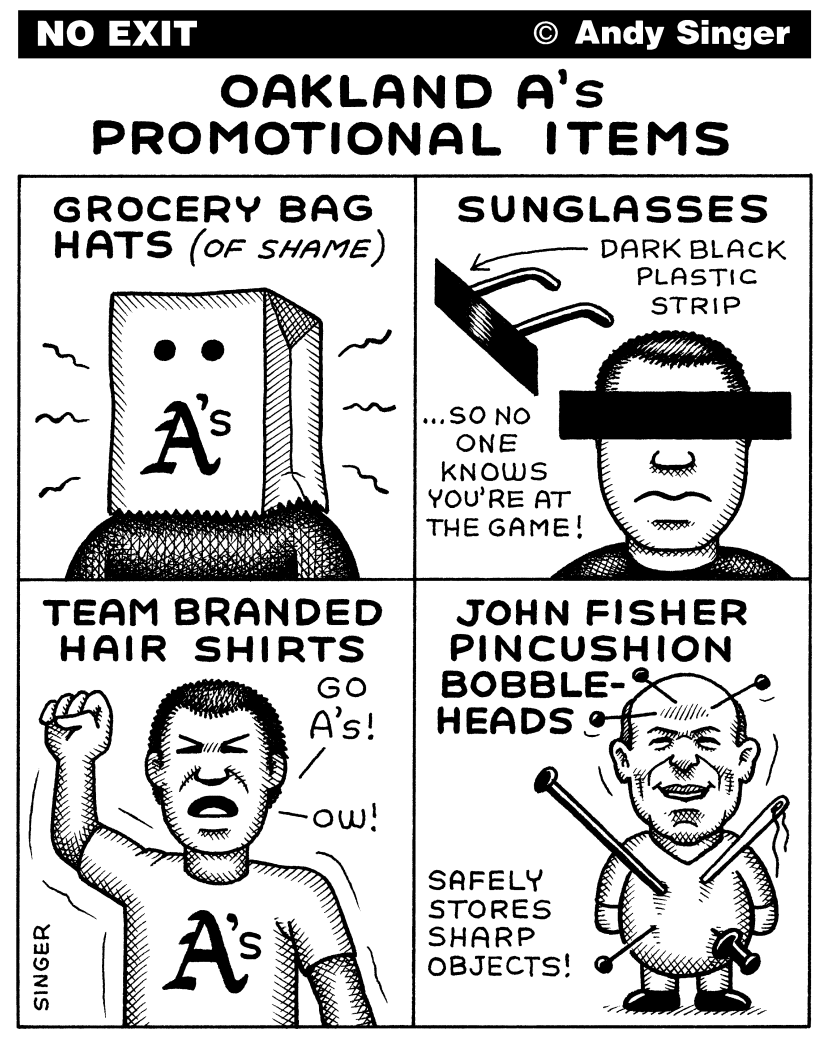 Oakland A's Promotional Items
