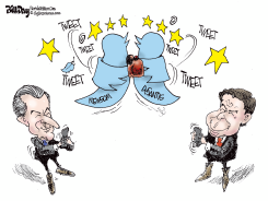 NEWSOM AND DESANTIS by Bill Day