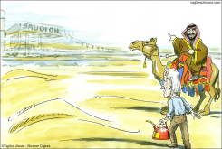 SAUDI OIL MIRAGE by Taylor Jones