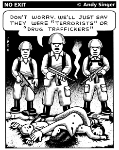 CIVILIAN MASSACRES by Andy Singer