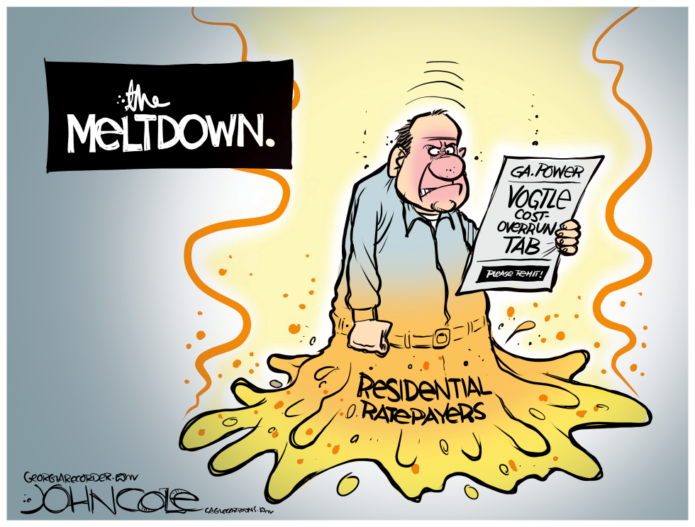 GEORGIA Nuclear ratepayer meltdown