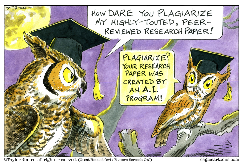 A.I. Who is plagiarizing whom?