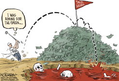 PGA AND SAUDI ARABIA by Jeff Koterba