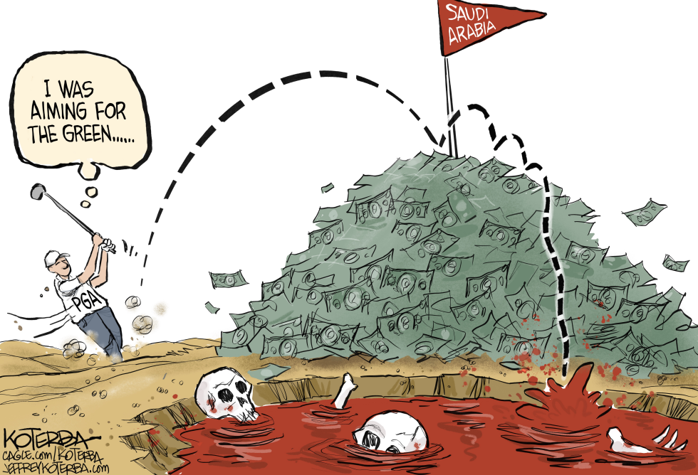 PGA and Saudi Arabia