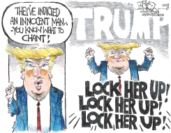 LOCK HER UP by John Darkow