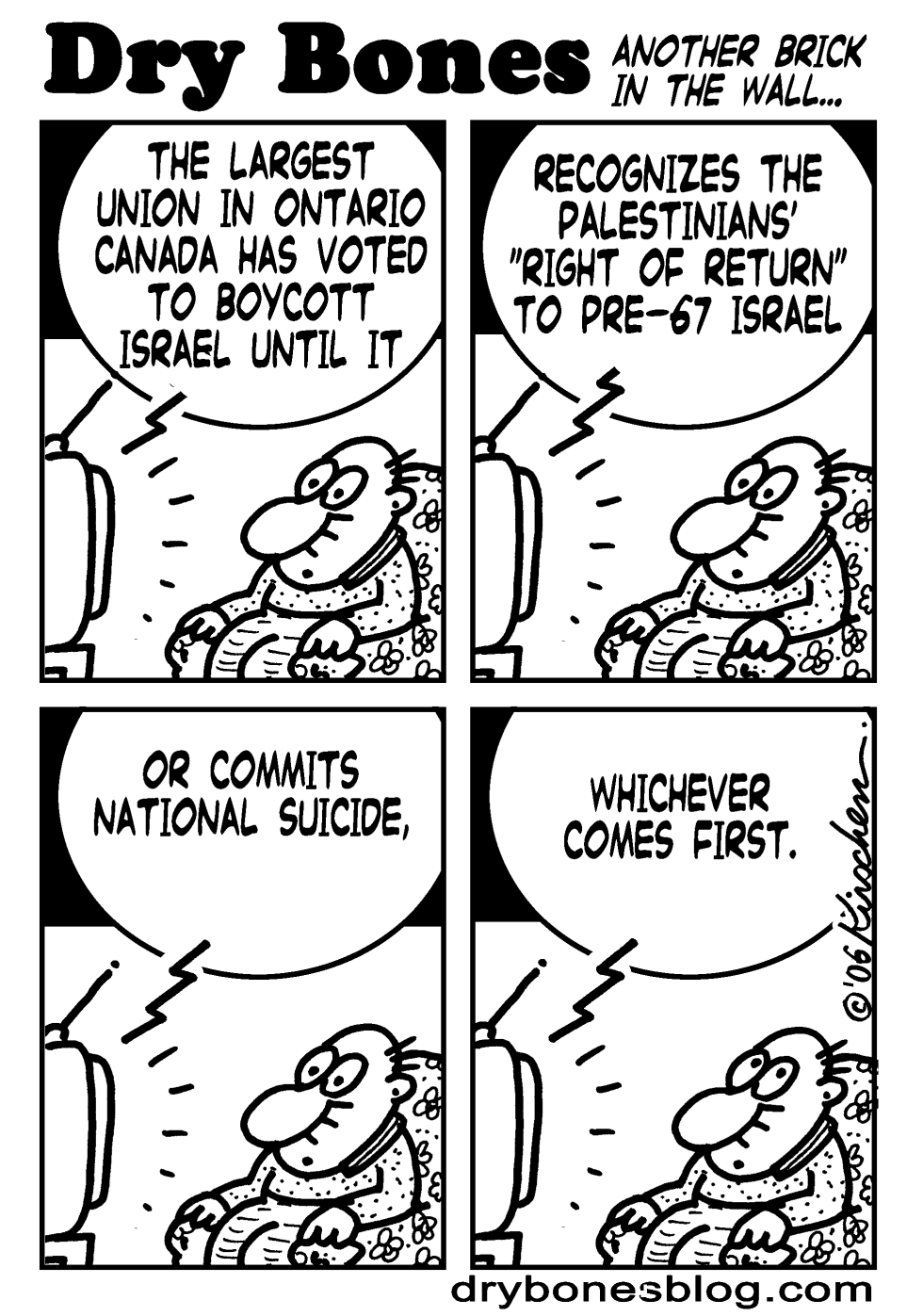 Candadians Boycott Israel