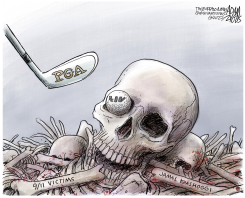 LIV_PGA TOUR MERGER by Adam Zyglis