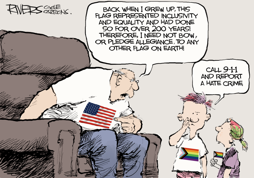 Pledging allegiance