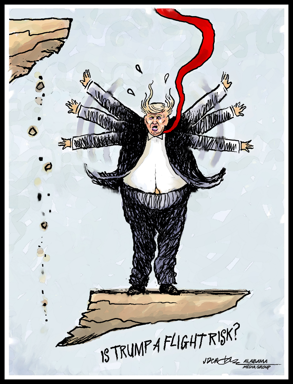 Is Trump a flight risk?