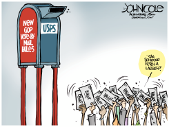 GOP MAIL-IN-VOTING RULES by John Cole