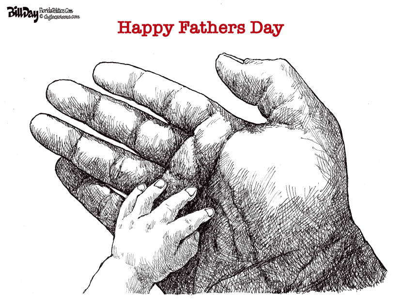 Adult hand offers comfort to child hand in Father's Day scene of love and memories.