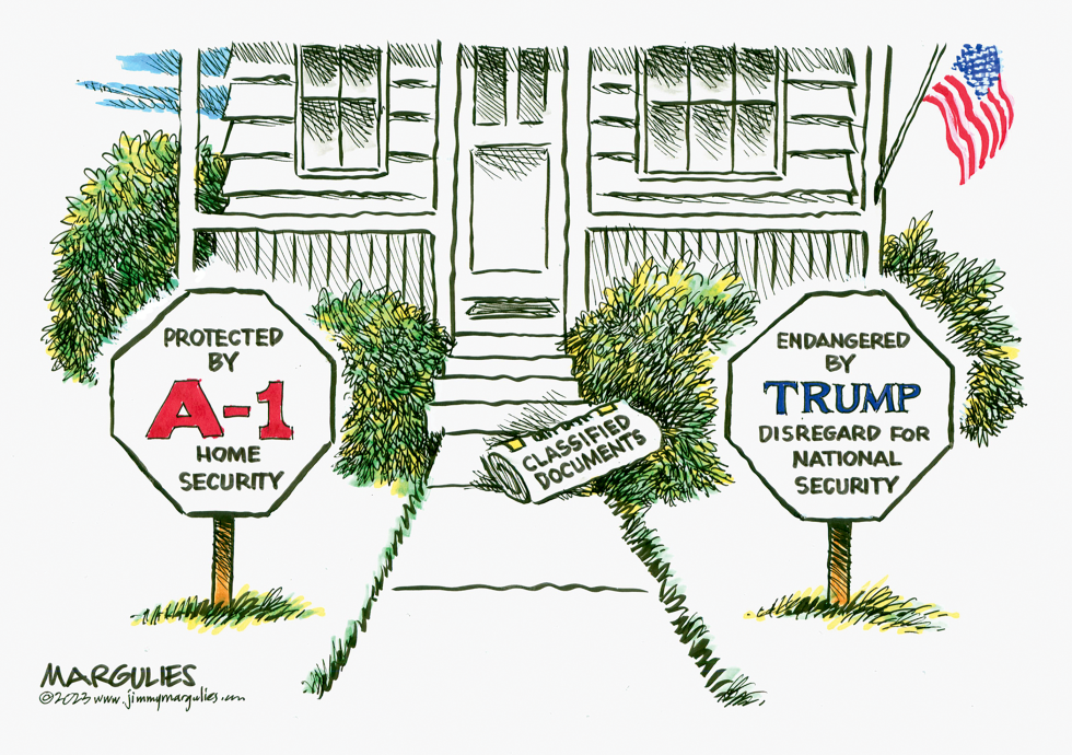 Trump reckless handling of classified files
