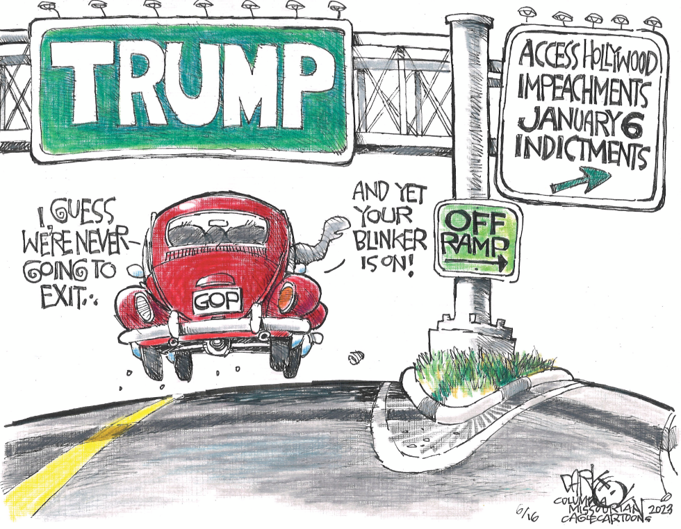 Off-ramp from Trump