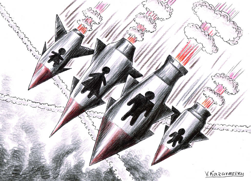 War with civilians.