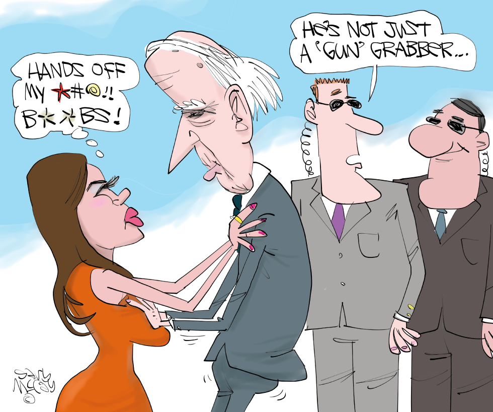 Biden The Grabber