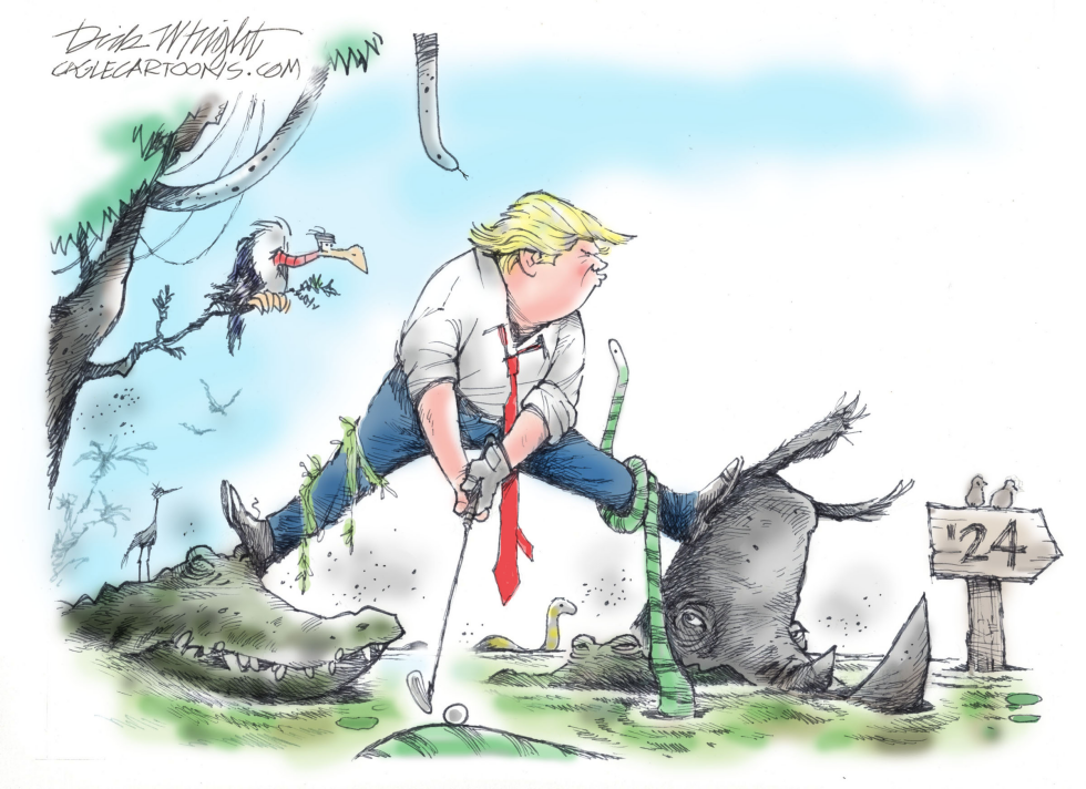 Trump Keeps on Ticking