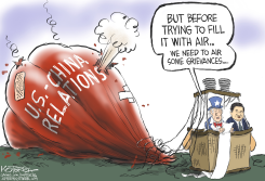 U.S.-CHINA RELATIONS by Jeff Koterba