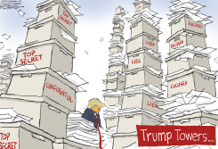 TRUMP TOWERS by Jeff Koterba