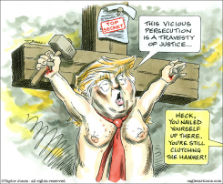TRUMP MARTYRDOM by Taylor Jones