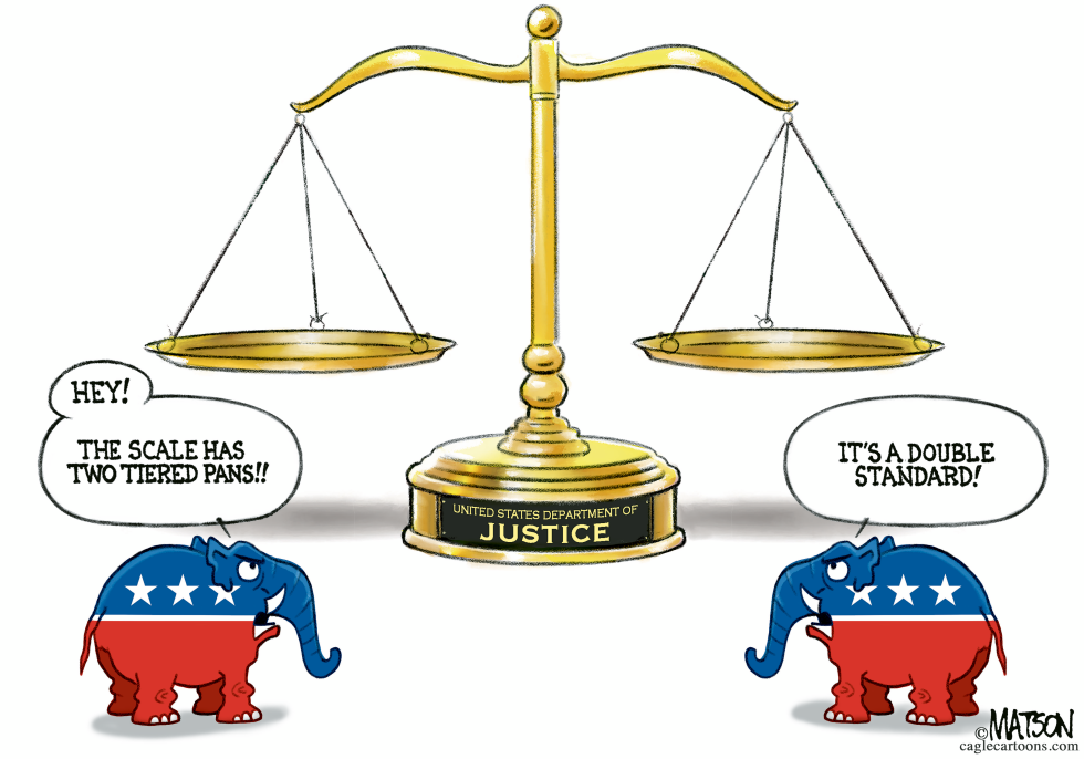 GOP Sees Double Standard in Scales of Justice