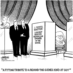BEHIND-THE-SCENES HASTERT by R.J. Matson