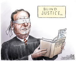 JUSTICE ALITO by Adam Zyglis