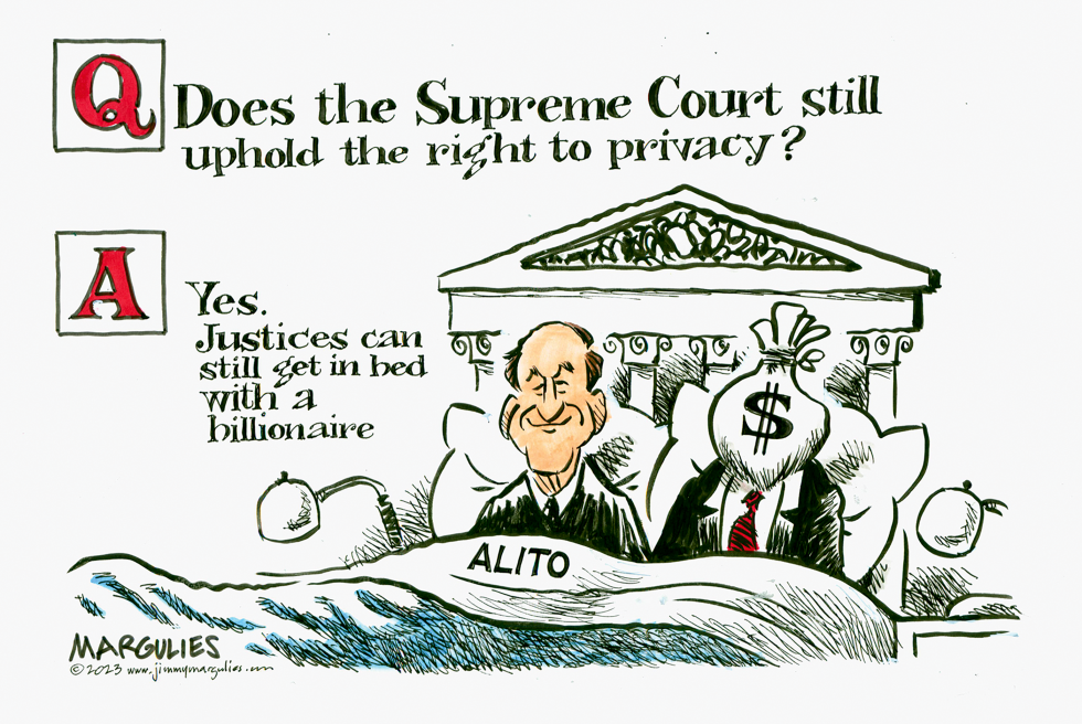 Justice Alito accepts free travel from billionaire